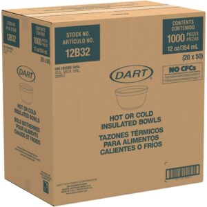 12 oz. Foam Unlaminated White Bowls | Corrugated Box