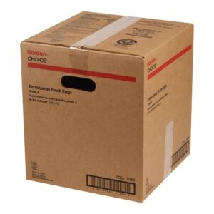 Extra-Large Grade A Eggs | Corrugated Box