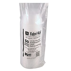 Plastic Containers, 12 oz. | Packaged