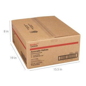 Peeled Avocado Halves | Corrugated Box