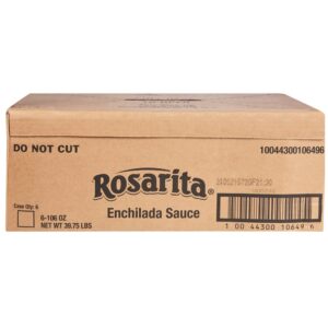 ROSARITA SAUCE ENCHILADA 6-10 CAN SZ | Corrugated Box