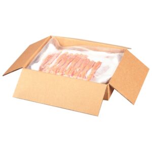 Laid Out Fully Cooked Bacon | Packaged