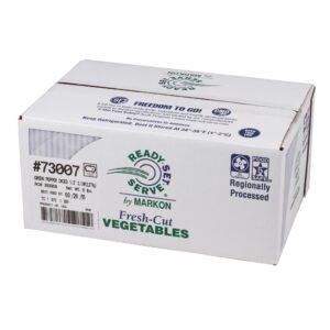 1/2 Inch Diced Green Peppers | Corrugated Box