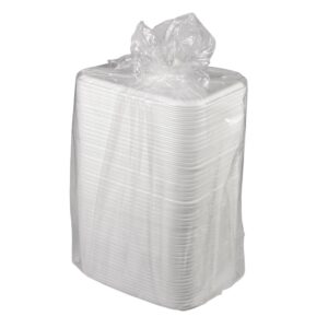 14×18 Double Laminated White Foam Trays | Packaged