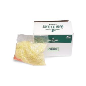 Finely Diced Cabbage with Carrots | Styled