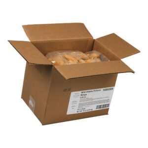 Breaded Alaskan Pollock Wings | Packaged