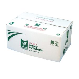 Russet Potatoes | Corrugated Box