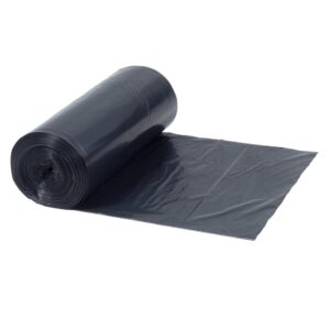 20-30 Gallon Black Can Liners, 1 MIL | Raw Item