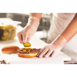 Embossed Poly Gloves | Styled