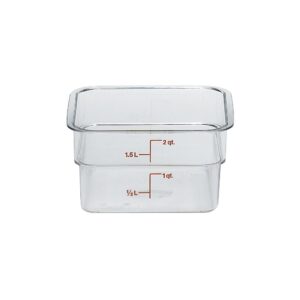 CONT FD SQ CLR 2QT 1CT CAMB | Raw Item