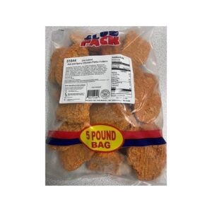 Spicy Breaded Chicken Breast Patties, Ready to Cook | Packaged