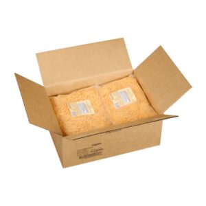 Shredded Imitation Cheddar Cheese | Packaged