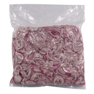 Slivered Red Onions, 1/8″ | Packaged