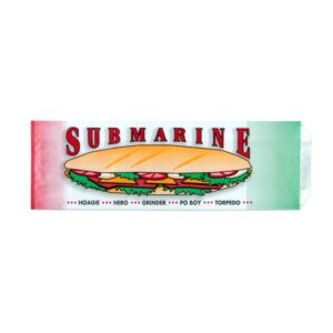 Submarine Sandwich Bags | Raw Item