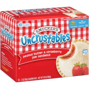 Uncrustables Strawberry PB&J Sandwiches | Packaged