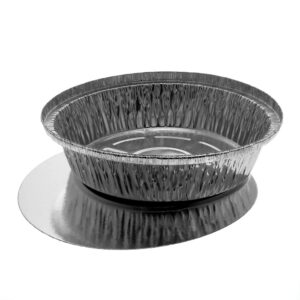 7″ Round Foil Pans with Lids | Styled