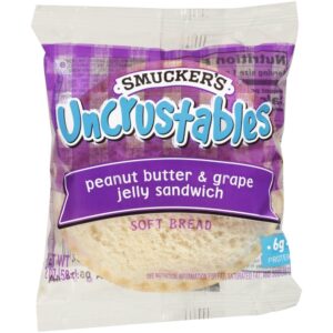 Uncrustables Grape PB&J Sandwiches | Packaged