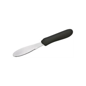 3.62″ Sandwich Spreader with Black Handle | Raw Item