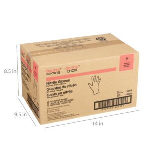 GLOVE NITRILE MED PWDFR BLK | Corrugated Box