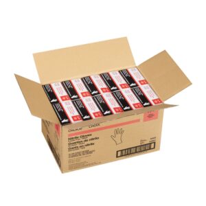 GLOVE NITRILE SML PWDFR BLK 10-100CT | Packaged