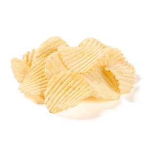 Hot Honey Ripple Potato Chips | Raw Item