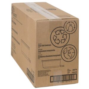 Clear Deli Plastic Containers Re.Source | Corrugated Box