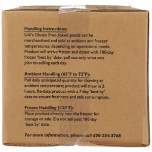 Udi’s White Sliced Bread | Corrugated Box