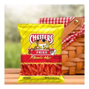 SNACK FLAMIN HOT FRIES 28CT CHESTER | Styled