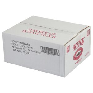SAUCE HONEY MUSTARD IND CUP REF | Corrugated Box