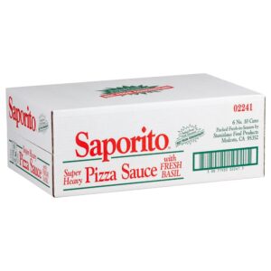 Pizza Sauce with Basil | Corrugated Box