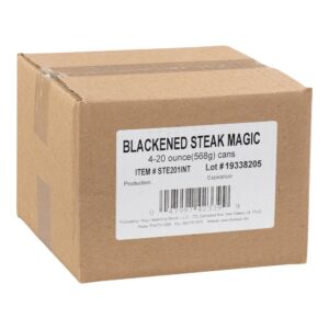 Blackened Steak Seasoning | Corrugated Box