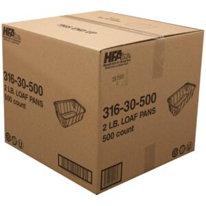 2 lb Loaf Pan | Corrugated Box