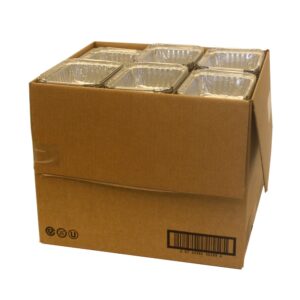 1.5 lb Oblong Pan | Packaged