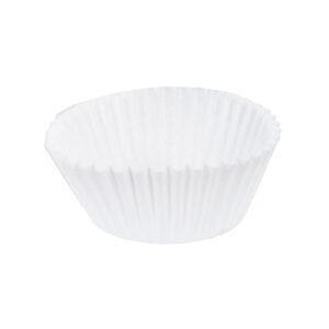4.5 x 2 x 1.25 Inch Paper Baking Cups White | Raw Item