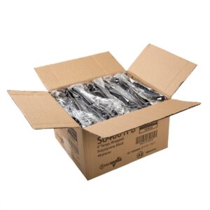 TONG PLAS 9″ SERVING BLACK I/W | Packaged