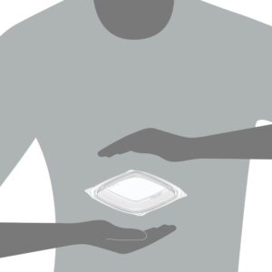 LID BOWL SQ CLR PPRO 8-63CT DART | Styled