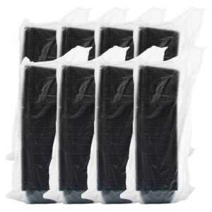 BOWL PLAS 12Z SQ BLK 8-63CT DART | Packaged