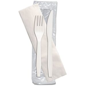 KIT CUTLERY F/K/13X13 NAP MED WHITE | Styled