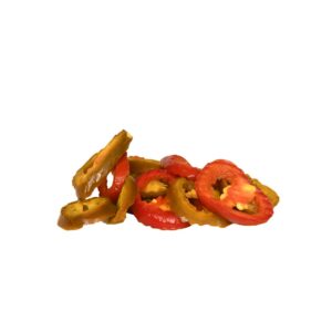 Hot Sliced Cherry Peppers | Raw Item
