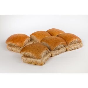 BREAD SOURDOUGH BUN WHEAT 4″ | Styled