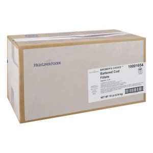 COD FIL BEER BATTERED 4 OZ | Corrugated Box