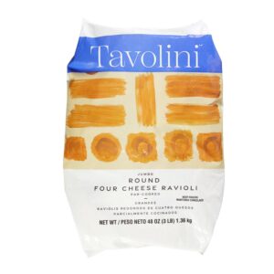 Round Four Cheese Ravioli | Packaged