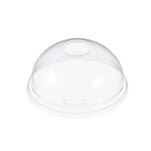 LID DOME W/HOLE 16,24Z 10-100CT SOLO | Raw Item