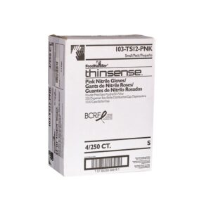 GLOVE NITRILE SML PWDFR PNK | Corrugated Box