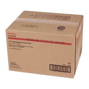 1/4″ Shoestring Fries | Corrugated Box