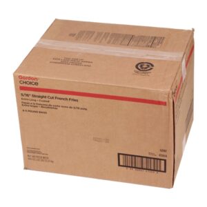 5/16″ Straight-Cut French Fries | Corrugated Box