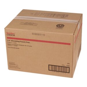 1/4″ Shoestring Fries | Corrugated Box