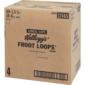 Fruit Loops Cereal Cups | Corrugated Box