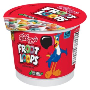 Fruit Loops Cereal Cups | Packaged