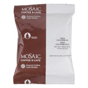 COFFEE COLOMB 100% 96-1.5Z MOSAC | Packaged